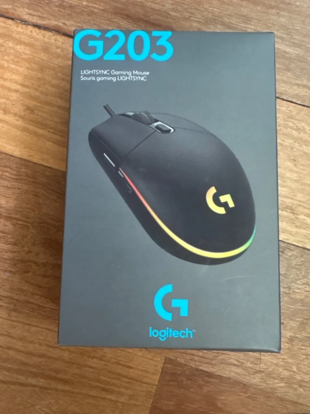 Logitech G203 LIGHTSYNC GAMING MOUSE - Black